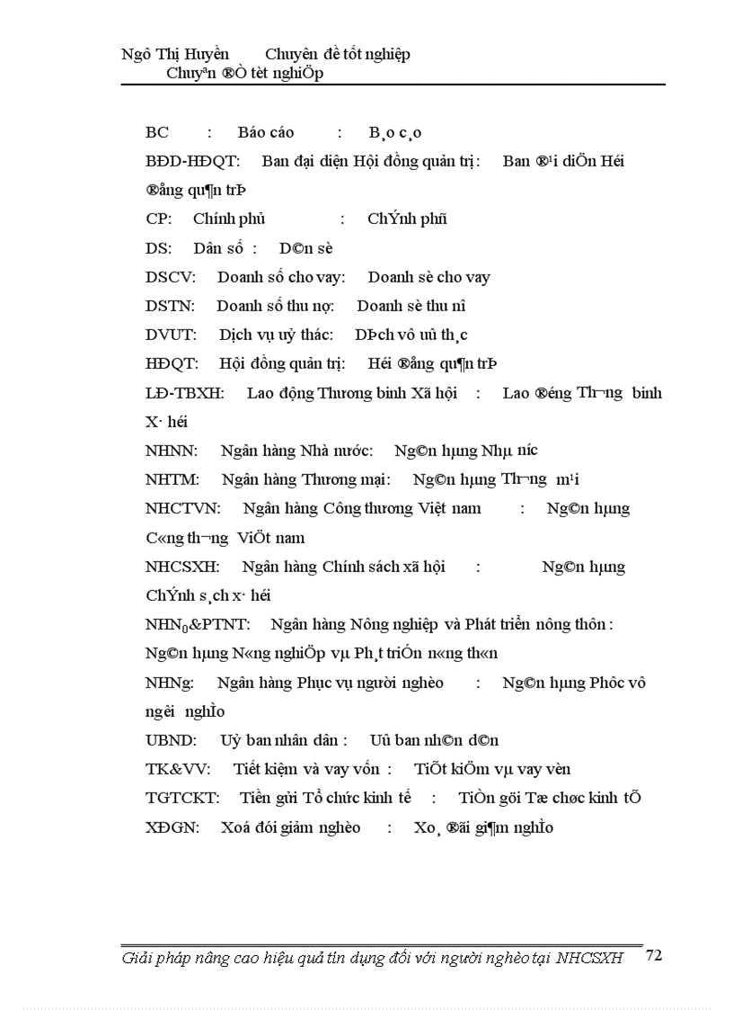 image for page Giải pháp nâng cao hiệu quả tín dụng đối với người nghèo tại ngân hàng chính sách xã hội 1