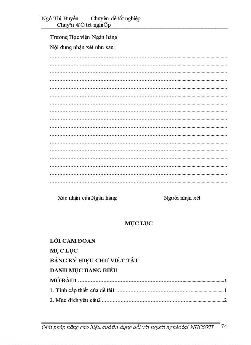 image for page Giải pháp nâng cao hiệu quả tín dụng đối với người nghèo tại ngân hàng chính sách xã hội 1