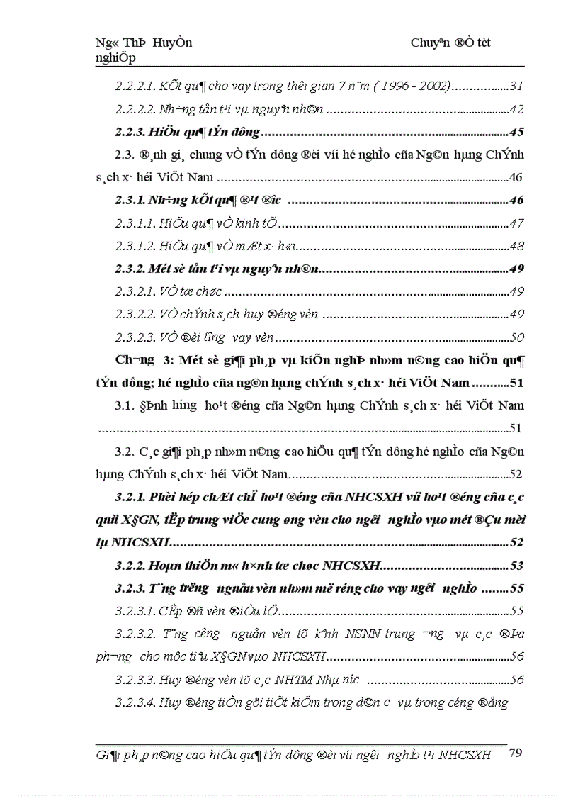 image for page Giải pháp nâng cao hiệu quả tín dụng đối với người nghèo tại ngân hàng chính sách xã hội 1