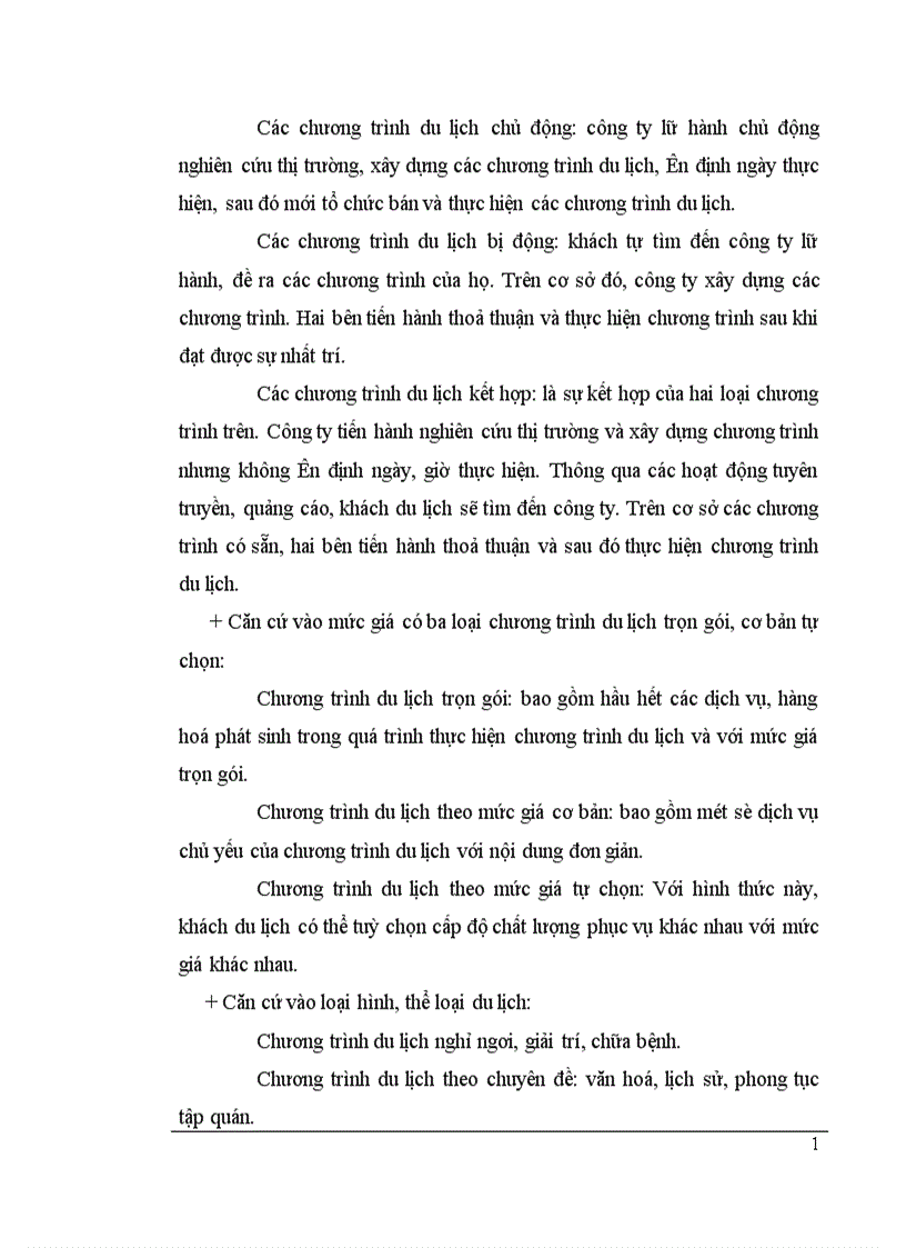 image for page Thực trạng và một số giải pháp nhằm hoàn thiện chính sách sản phẩm tại công ty du lịch và thương mại Thủ Đô
