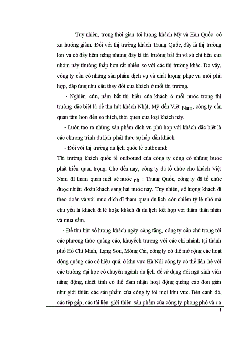 image for page Thực trạng và một số giải pháp nhằm hoàn thiện chính sách sản phẩm tại công ty du lịch và thương mại Thủ Đô