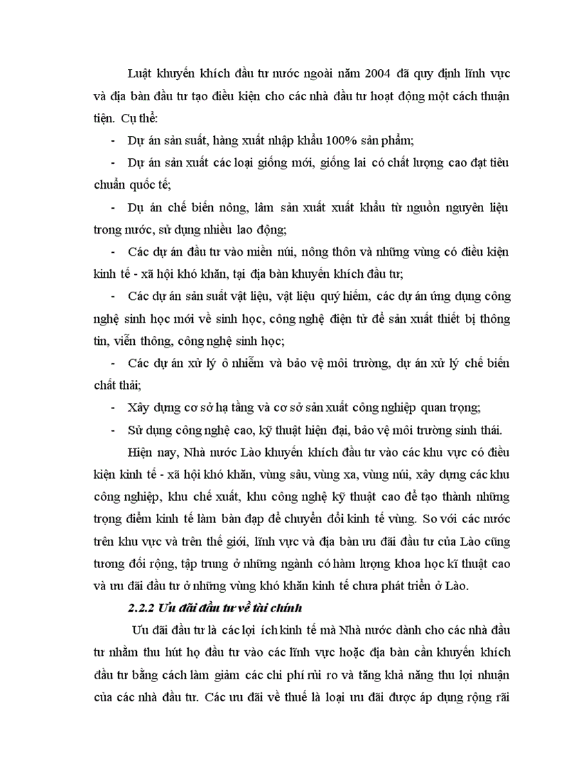 image for page Pháp luật về Biện pháp Bảo đảm đầu tư và khuyến khích đầu tư trực tiếp nước ngoài tại CHDCND Lào 1