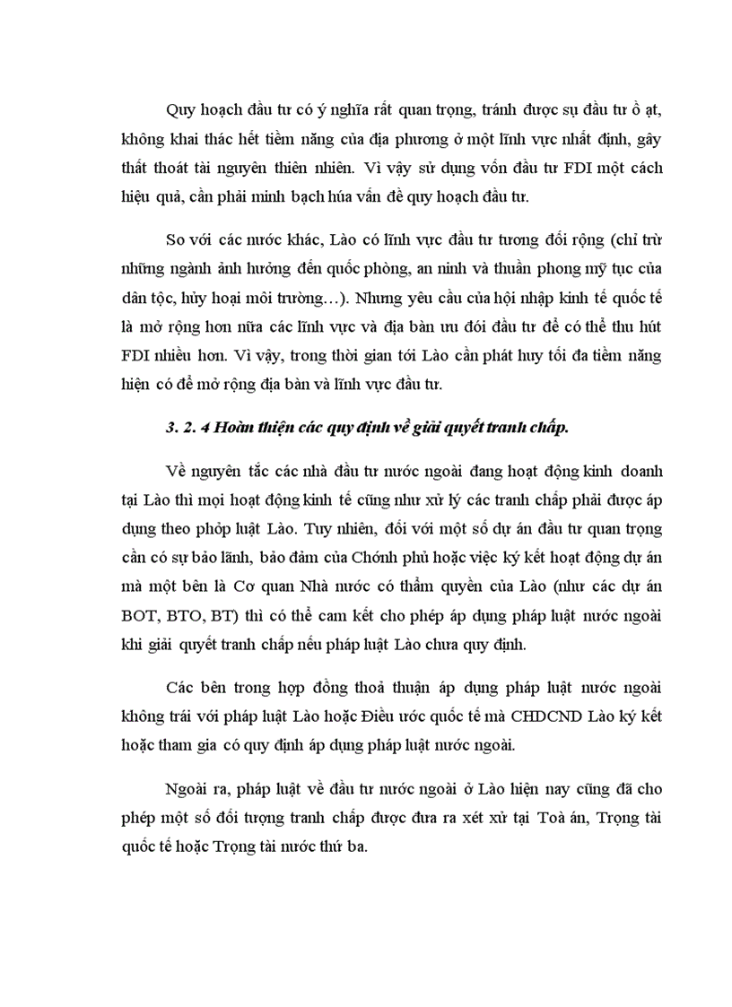 image for page Pháp luật về Biện pháp Bảo đảm đầu tư và khuyến khích đầu tư trực tiếp nước ngoài tại CHDCND Lào 1