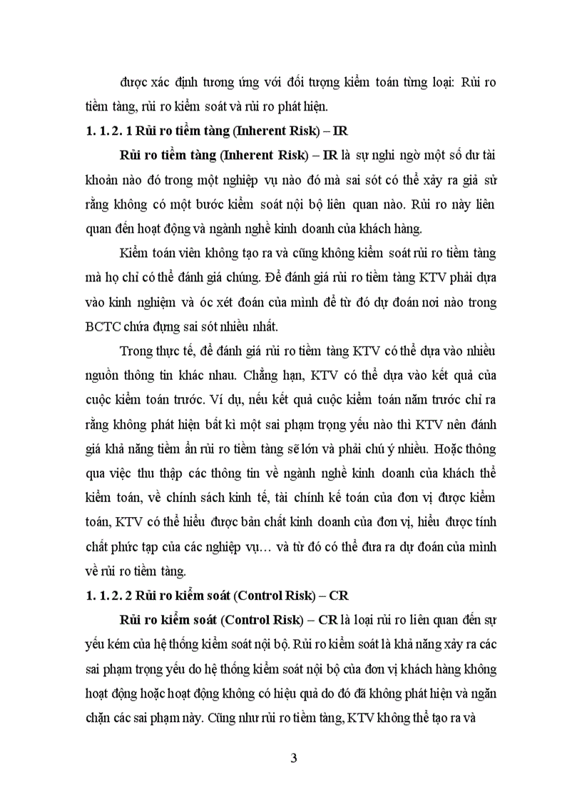 image for page Quy trình đánh giá rủi ro kiểm toán trong giai đoạn lập kế hoạch kiểm toán báo cáo tài chính tại Việt Nam hiện nay