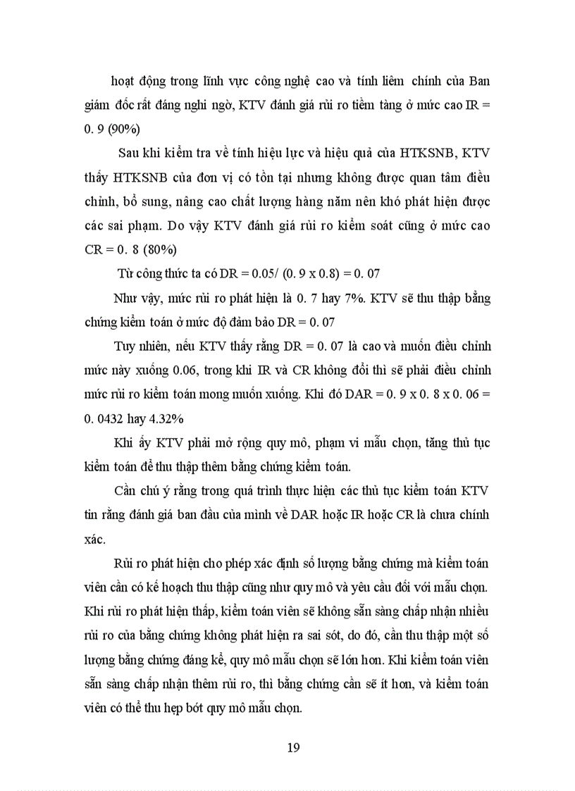 image for page Quy trình đánh giá rủi ro kiểm toán trong giai đoạn lập kế hoạch kiểm toán báo cáo tài chính tại Việt Nam hiện nay