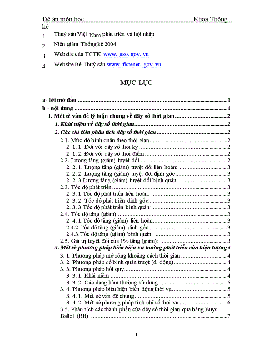 image for page Vận dụng phương pháp dãy số thời gian trong phân tích biến động kim ngạch xuất khẩu thuỷ sản Việt Nam giai đoạn 1996 2004 1