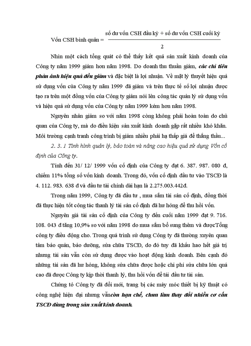 image for page Một số giải pháp tài chính để bảo toàn và nâng cao hiệu quả sử dụng vốn ở Công ty xây dựng số 1 1