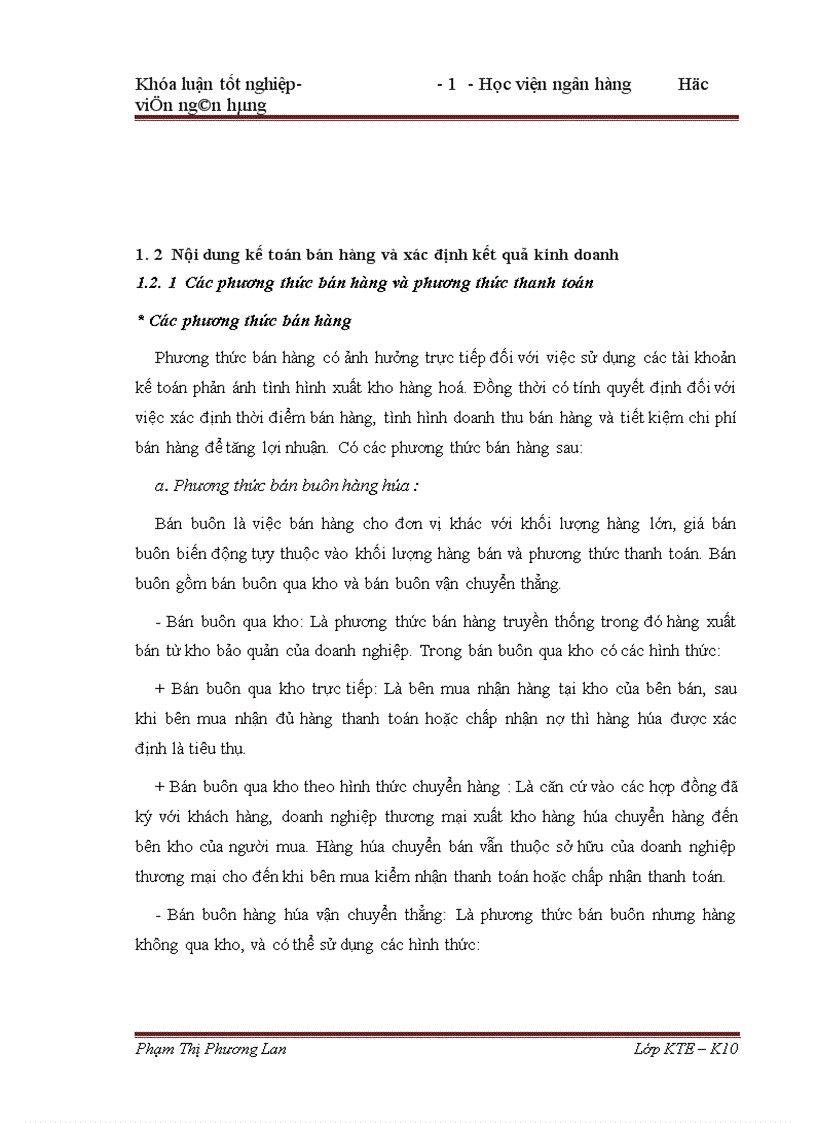 image for page Hoàn thiện kế toán bán hàng và xác định kết quả kinh doanh tại Xí nghiệp Vật tư Cẩm Phả 1