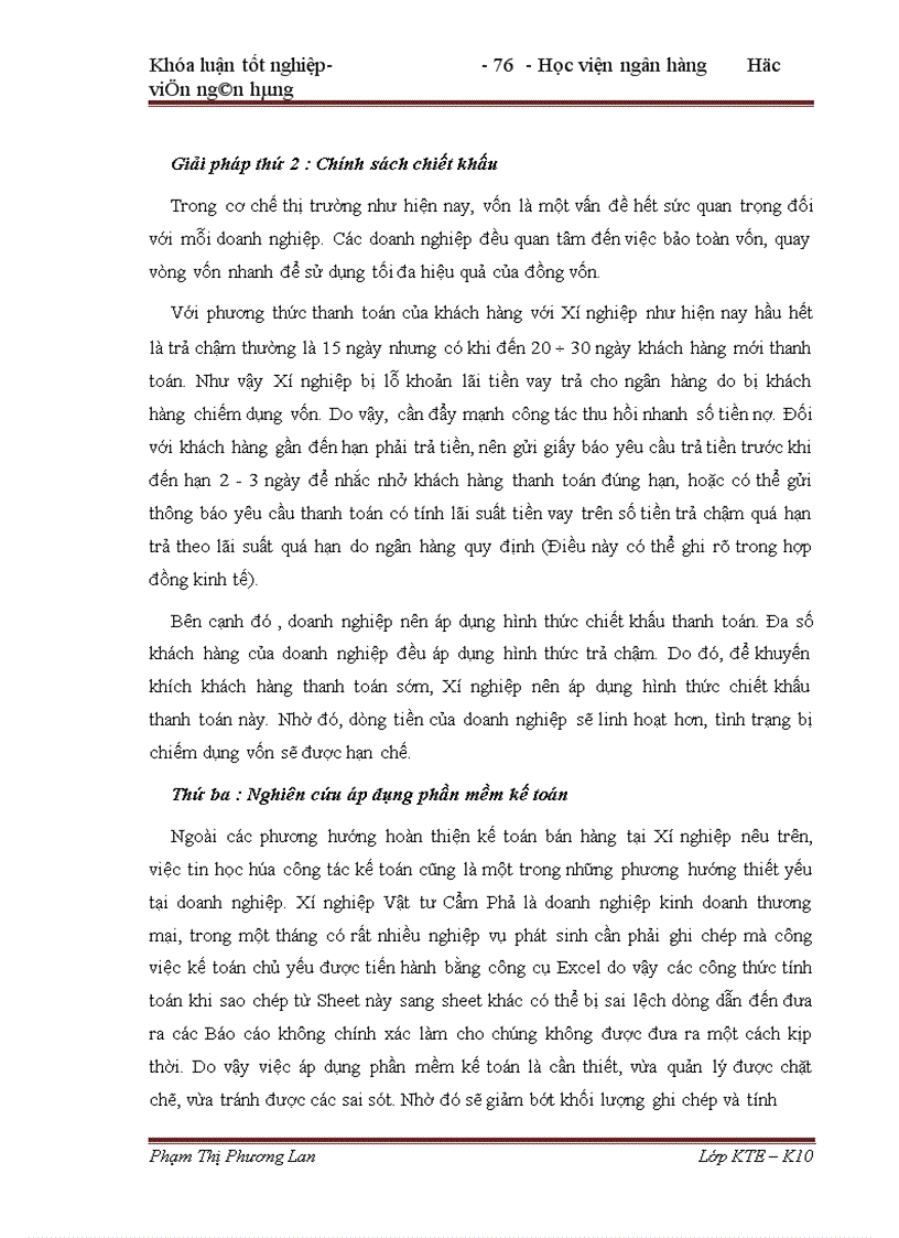 image for page Hoàn thiện kế toán bán hàng và xác định kết quả kinh doanh tại Xí nghiệp Vật tư Cẩm Phả 1