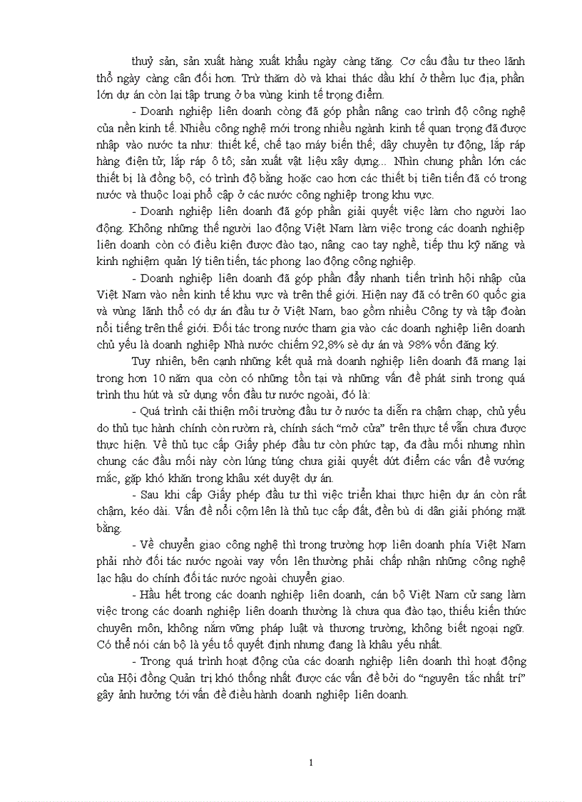 image for page Địa vị pháp lý của doanh nghiệp liên doanh theo Luật Đầu tư nước ngoài tại Việt Nam