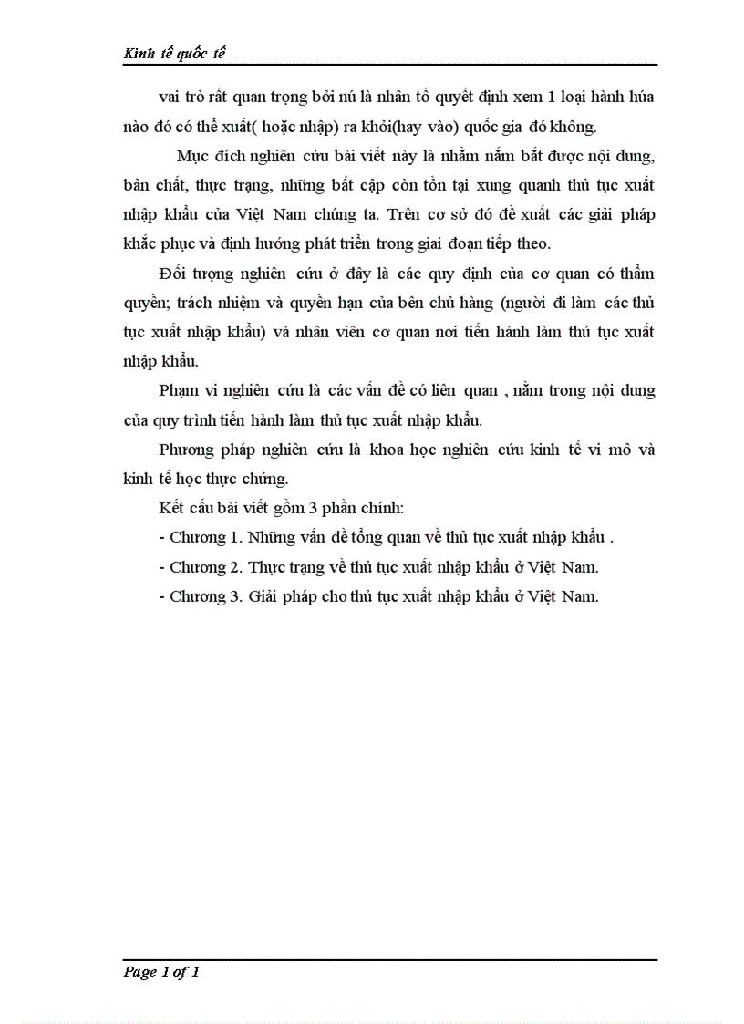 image for page Thực trạng và giải pháp về thủ tục xuất nhập khẩu ở Việt Nam