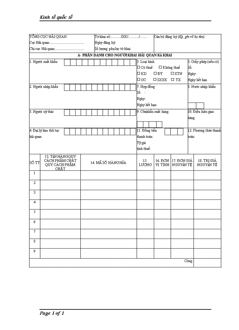 image for page Thực trạng và giải pháp về thủ tục xuất nhập khẩu ở Việt Nam
