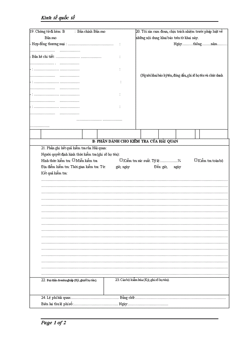 image for page Thực trạng và giải pháp về thủ tục xuất nhập khẩu ở Việt Nam