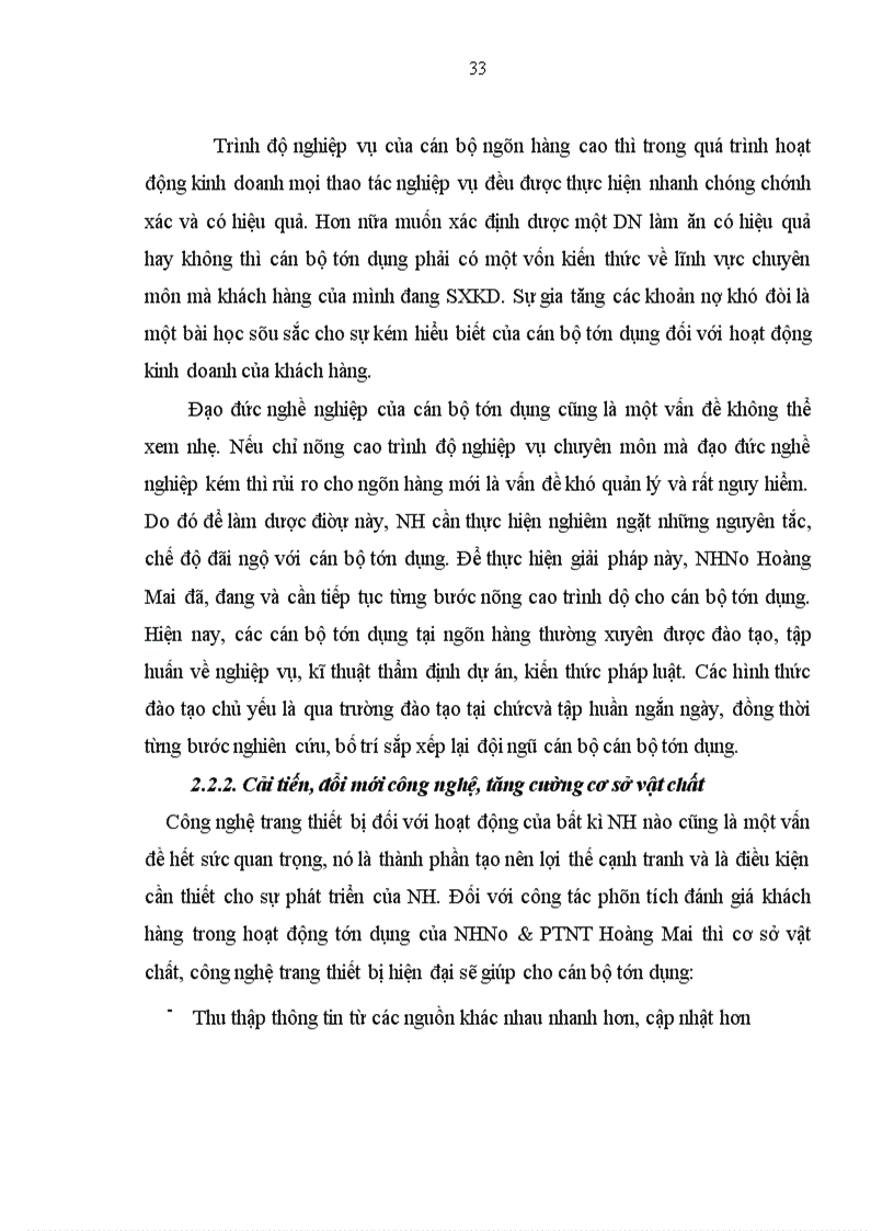 image for page Một số giải pháp chủ yếu nhằm nâng cao hiệu quả phân tích tài chính doanh nghiệp tại NHNo PTNT Hoàng Mai Hà Nội