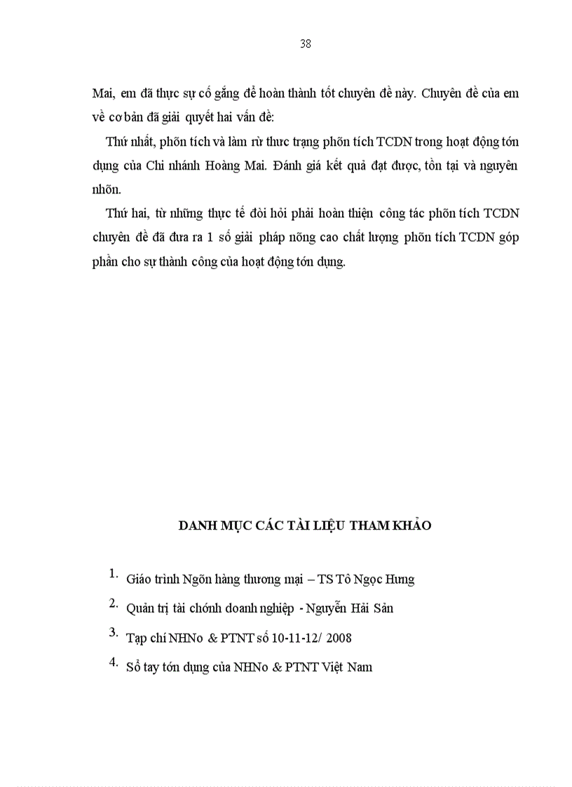 image for page Một số giải pháp chủ yếu nhằm nâng cao hiệu quả phân tích tài chính doanh nghiệp tại NHNo PTNT Hoàng Mai Hà Nội
