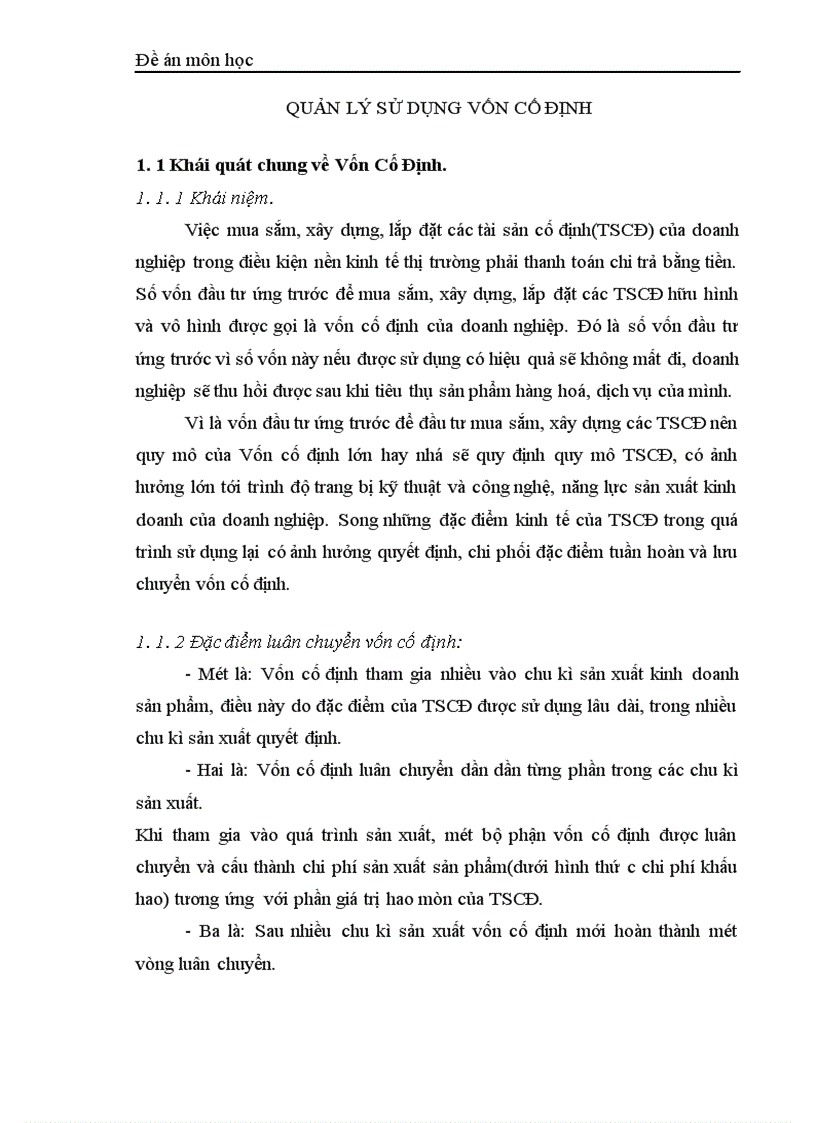 image for page Một số giải biện pháp nhằm nâng cao hiệu quả sử dụng Vốn Cố Định tại Công ty chè Long Phú 1