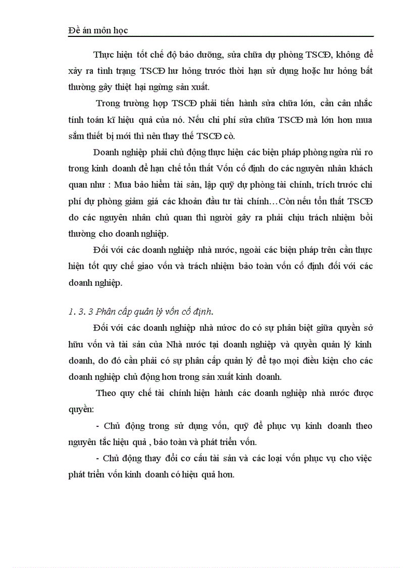 image for page Một số giải biện pháp nhằm nâng cao hiệu quả sử dụng Vốn Cố Định tại Công ty chè Long Phú 1