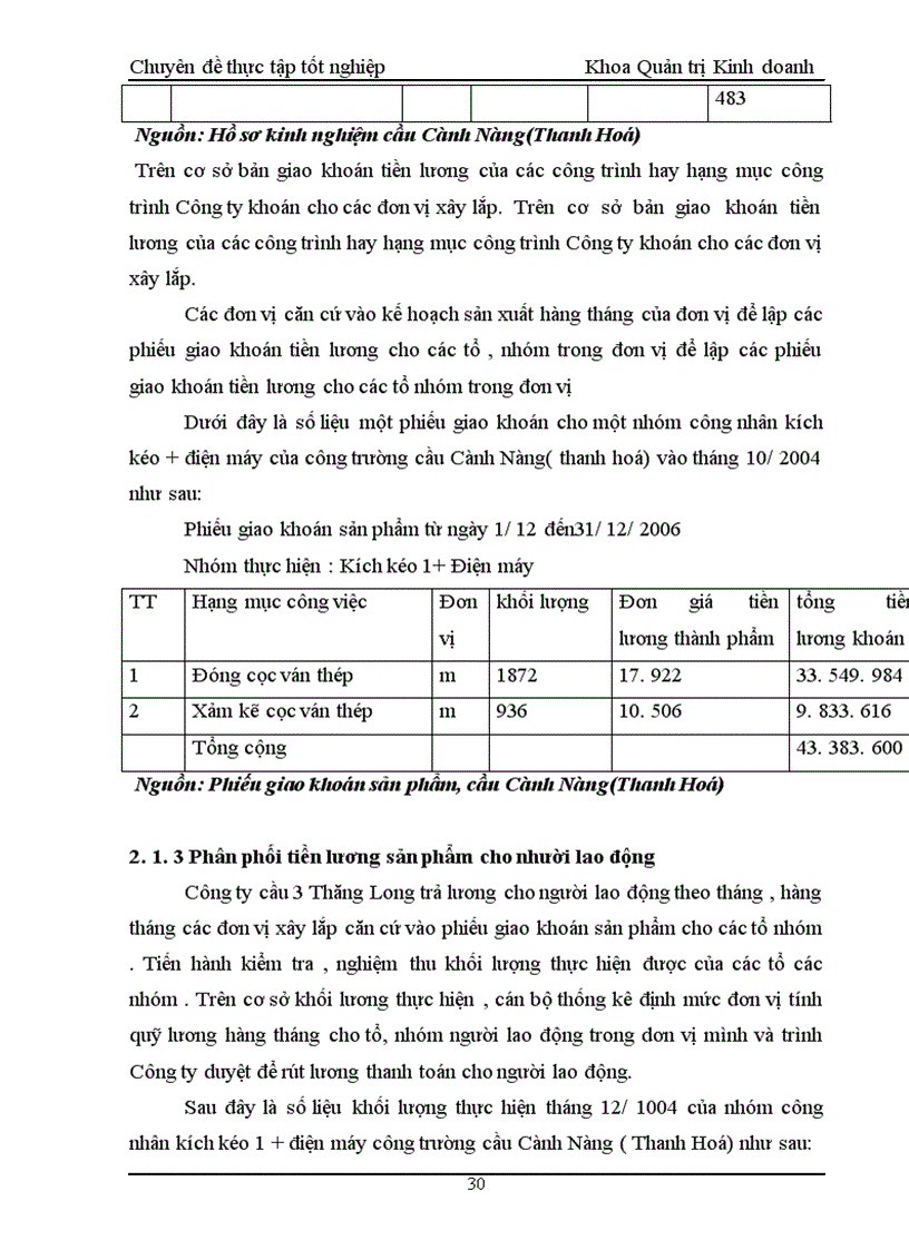 image for page Một số giải pháp nâng cao hiệu quả công tác tiền lương tại công ty cổ phần cầu 3 thăng long