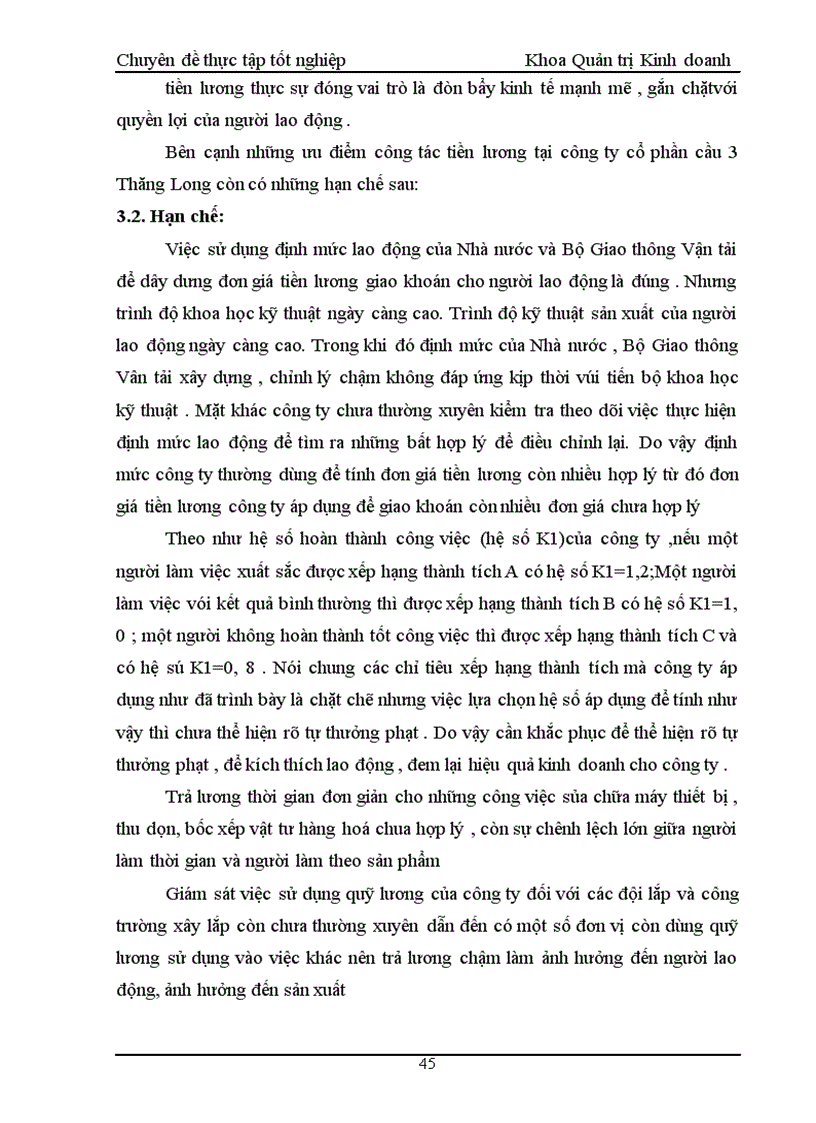 image for page Một số giải pháp nâng cao hiệu quả công tác tiền lương tại công ty cổ phần cầu 3 thăng long