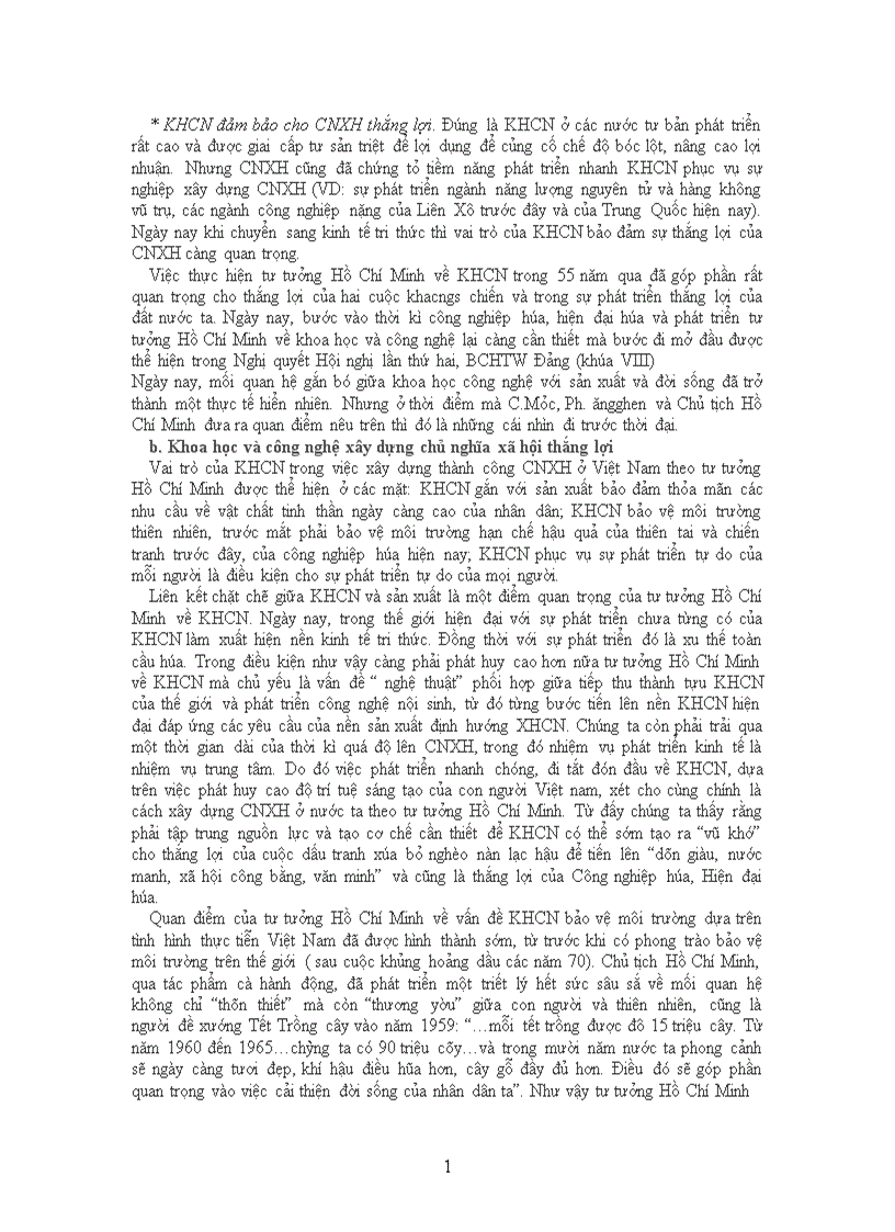 image for page Vai trò của khoa học và công nghệ đối với quá trình công nghiệp hóa hiện đại hóa ở Việt Nam