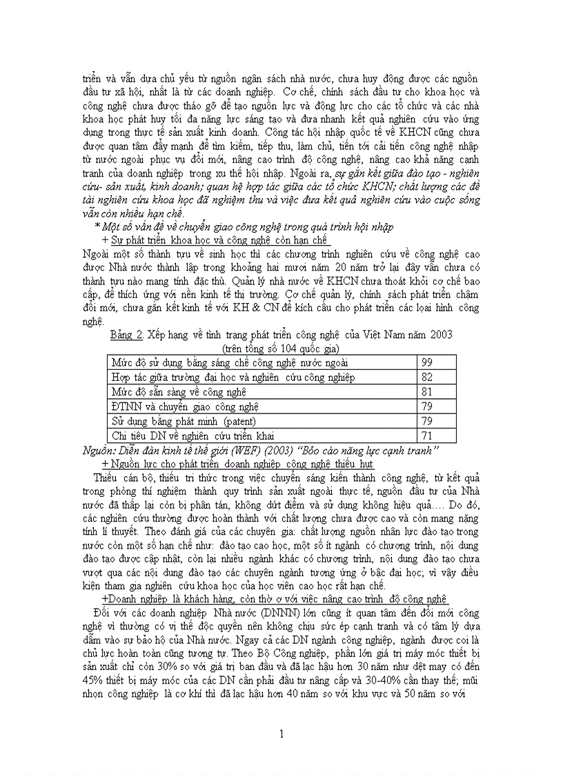 image for page Vai trò của khoa học và công nghệ đối với quá trình công nghiệp hóa hiện đại hóa ở Việt Nam