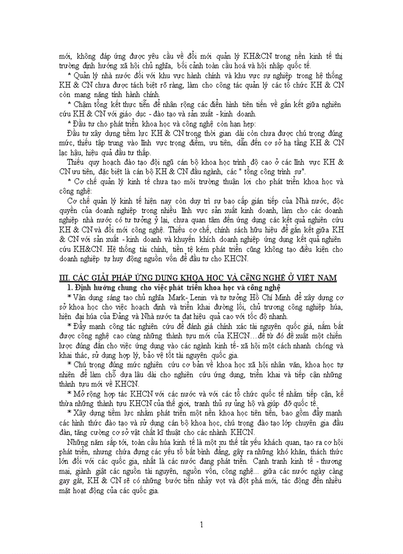 image for page Vai trò của khoa học và công nghệ đối với quá trình công nghiệp hóa hiện đại hóa ở Việt Nam