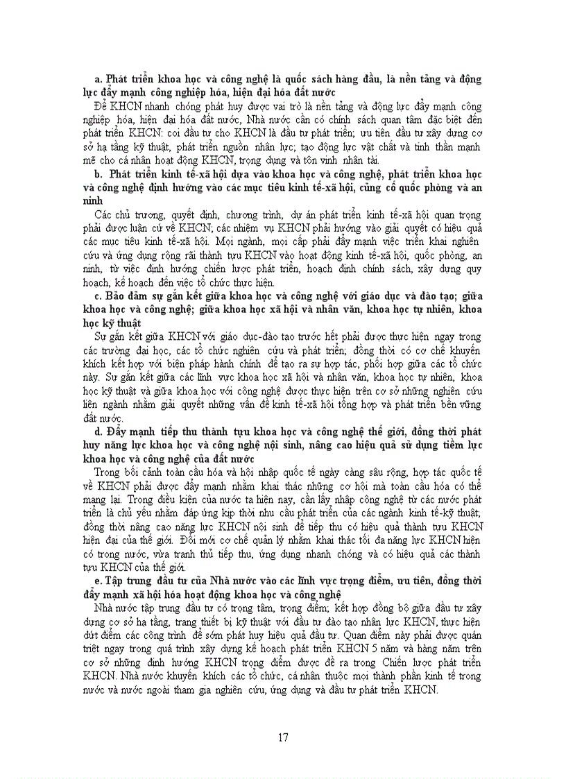 image for page Vai trò của khoa học và công nghệ đối với quá trình công nghiệp hóa hiện đại hóa ở Việt Nam