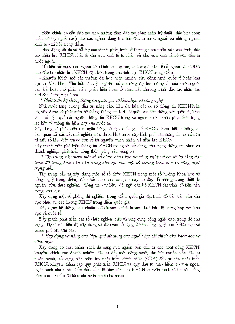 image for page Vai trò của khoa học và công nghệ đối với quá trình công nghiệp hóa hiện đại hóa ở Việt Nam