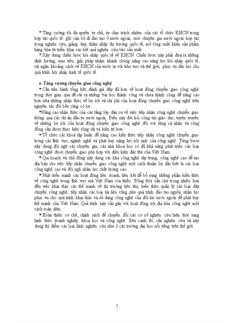 image for page Vai trò của khoa học và công nghệ đối với quá trình công nghiệp hóa hiện đại hóa ở Việt Nam