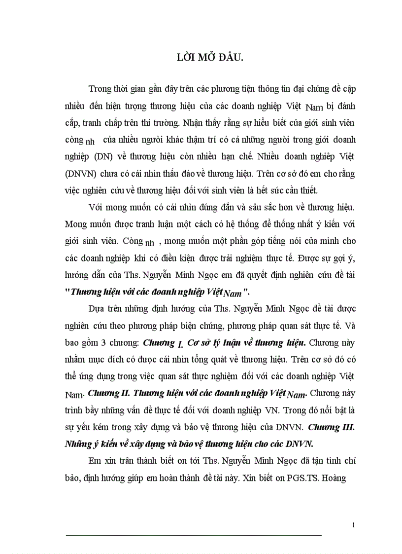 image for page Thương hiệu với các doanh nghiệp Việt Nam