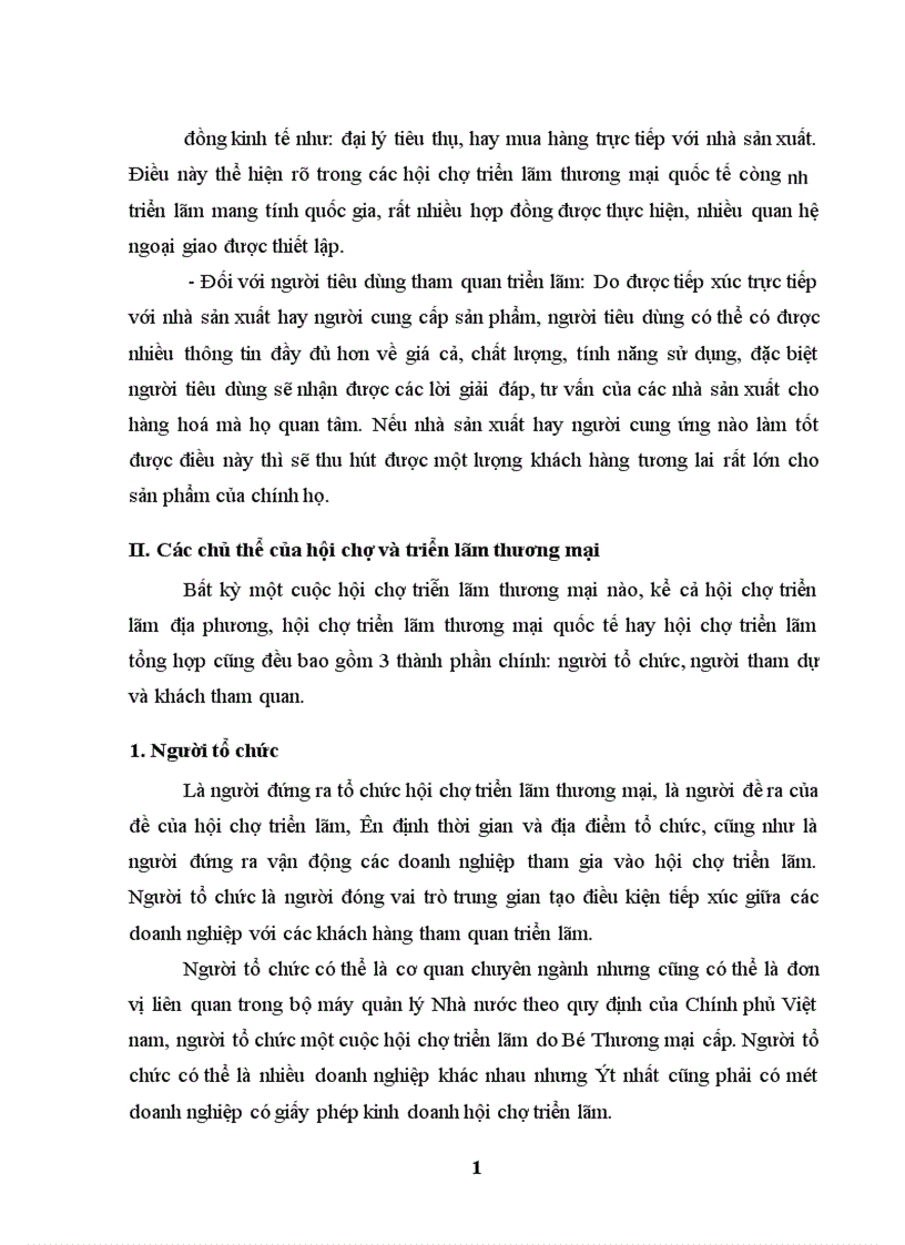 image for page Hoạt động Marketing cho sản phẩm tổ chức hội chợ triển lãm thương mại tại công ty THC thực trạng và giải pháp 1