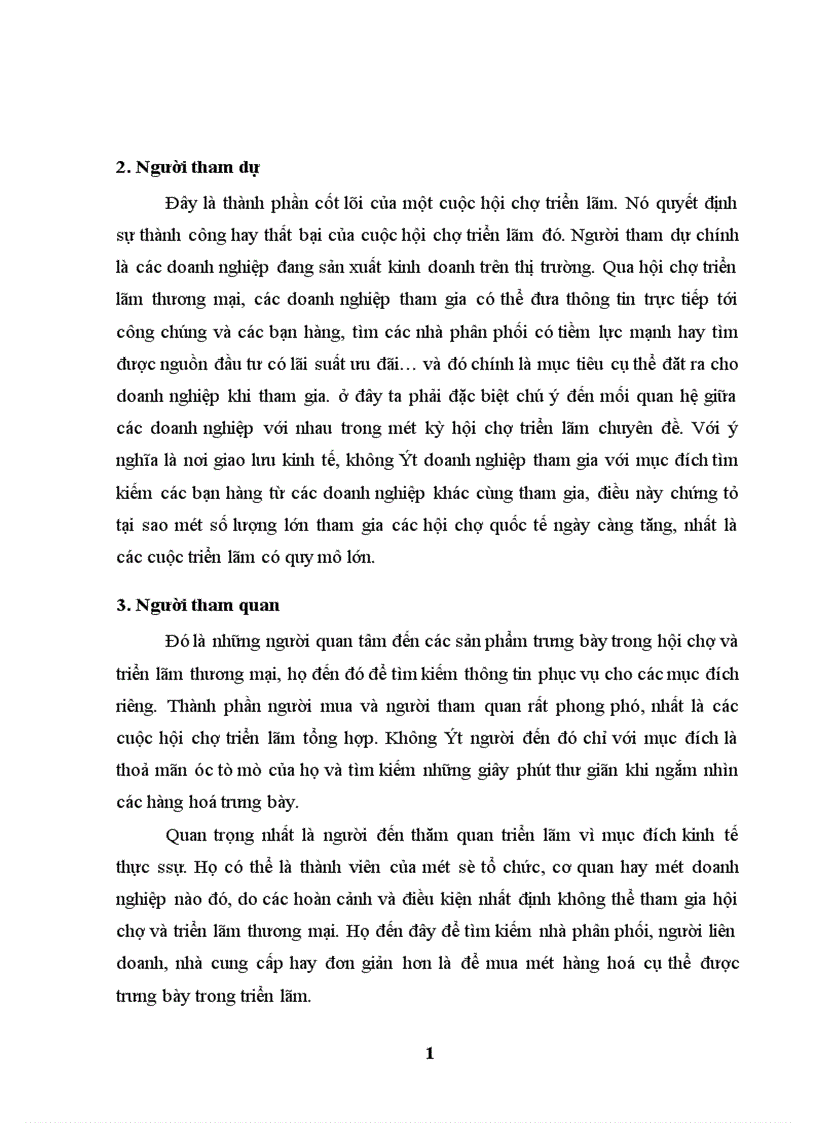 image for page Hoạt động Marketing cho sản phẩm tổ chức hội chợ triển lãm thương mại tại công ty THC thực trạng và giải pháp 1