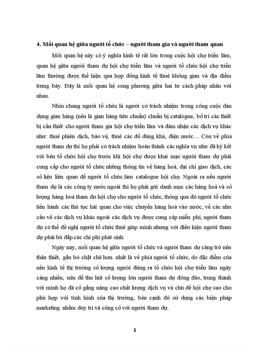 image for page Hoạt động Marketing cho sản phẩm tổ chức hội chợ triển lãm thương mại tại công ty THC thực trạng và giải pháp 1