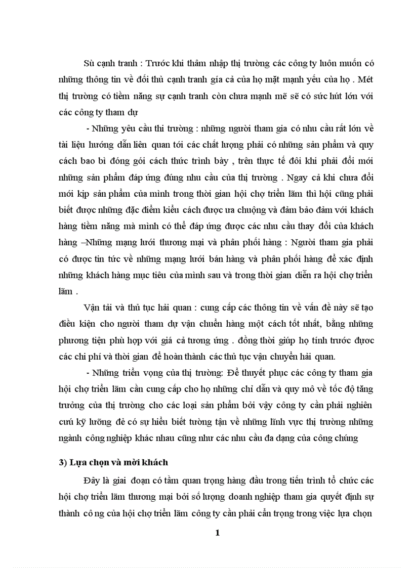 image for page Hoạt động Marketing cho sản phẩm tổ chức hội chợ triển lãm thương mại tại công ty THC thực trạng và giải pháp 1