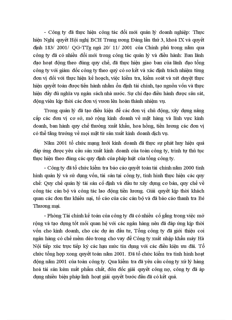 image for page Các biện pháp nhằm nâng cao hiệu quả sử dụng vốn lưu động tại Công ty xuất nhập khẩu máy Hà Nội 1