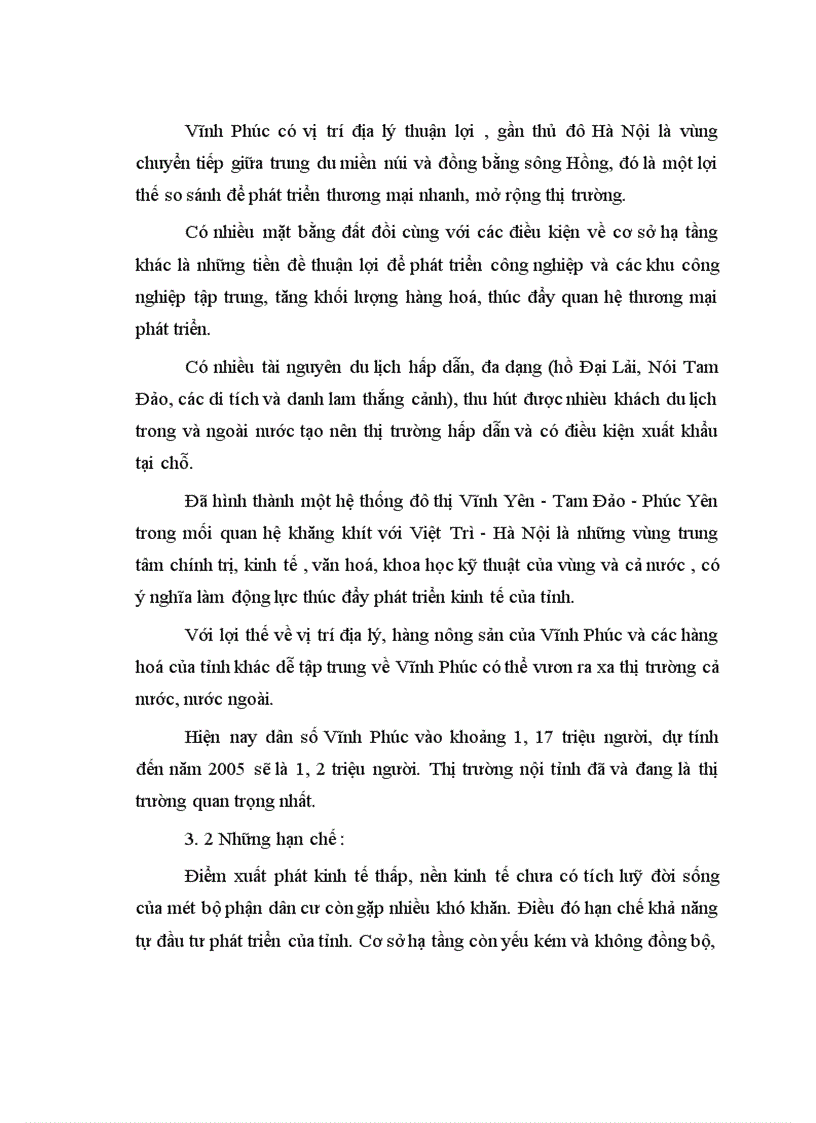 image for page Một số giải pháp phát triển thị trường hàng hoá của tỉnh Vĩnh Phúc đến năm 2010 1