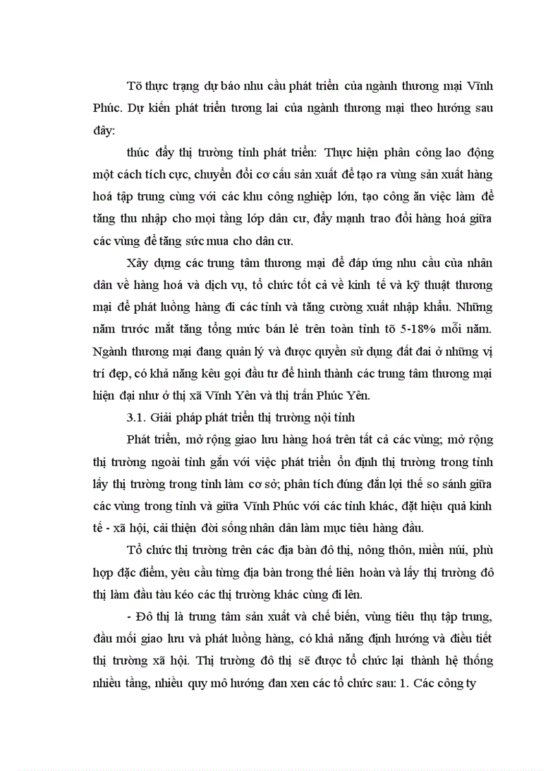 image for page Một số giải pháp phát triển thị trường hàng hoá của tỉnh Vĩnh Phúc đến năm 2010 1