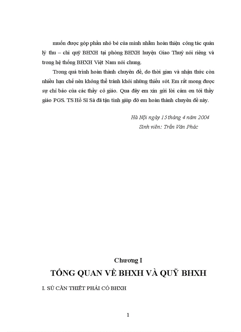 image for page Thực trạng thu chi quỹ BHXH tại phòng BHXH huyện Giao Thuỷ Nam Định 1