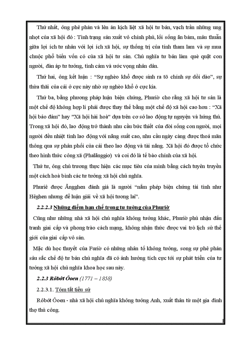 image for page Chủ nghĩa xã hội không tưởng phê phán đầu thế kỷ xix Giá trị và hạn chế