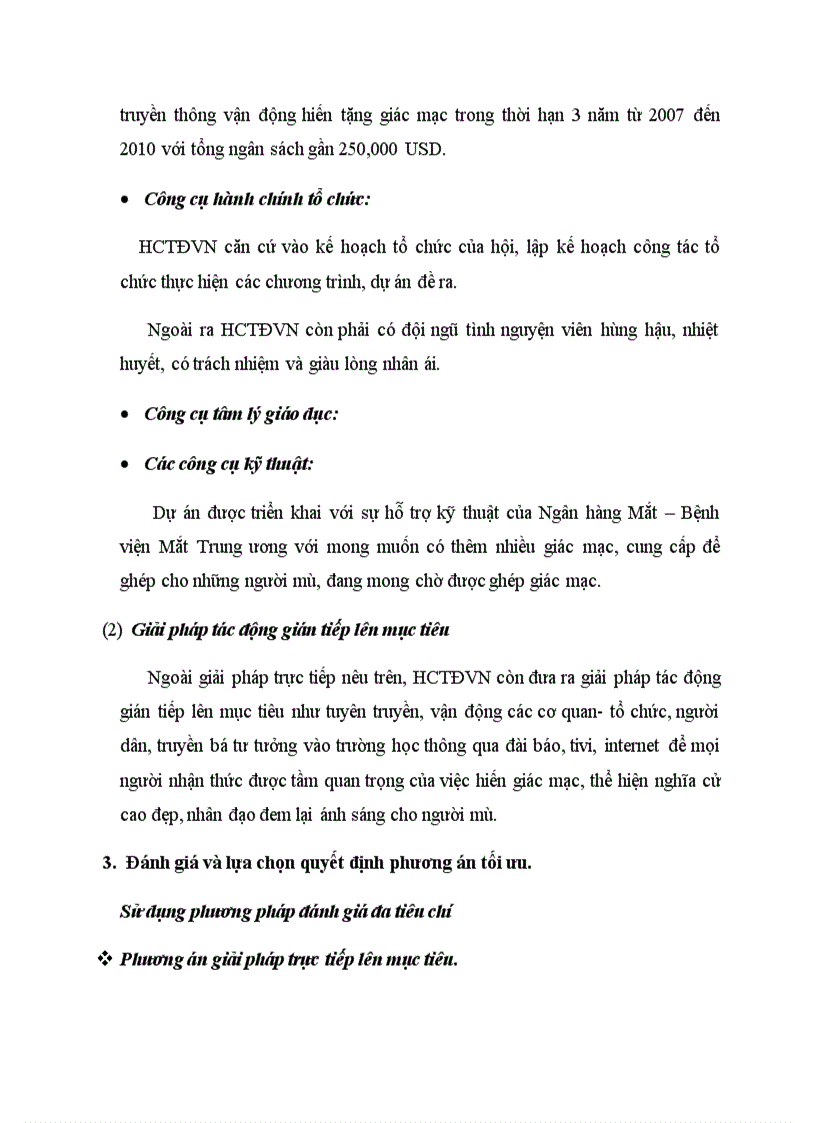 image for page Vận dụng quy trình ra quyết định và một số mô hình phù hợp để đưa ra lời khuyên cho việc giải quyết vấn đề trong tổ chức 1