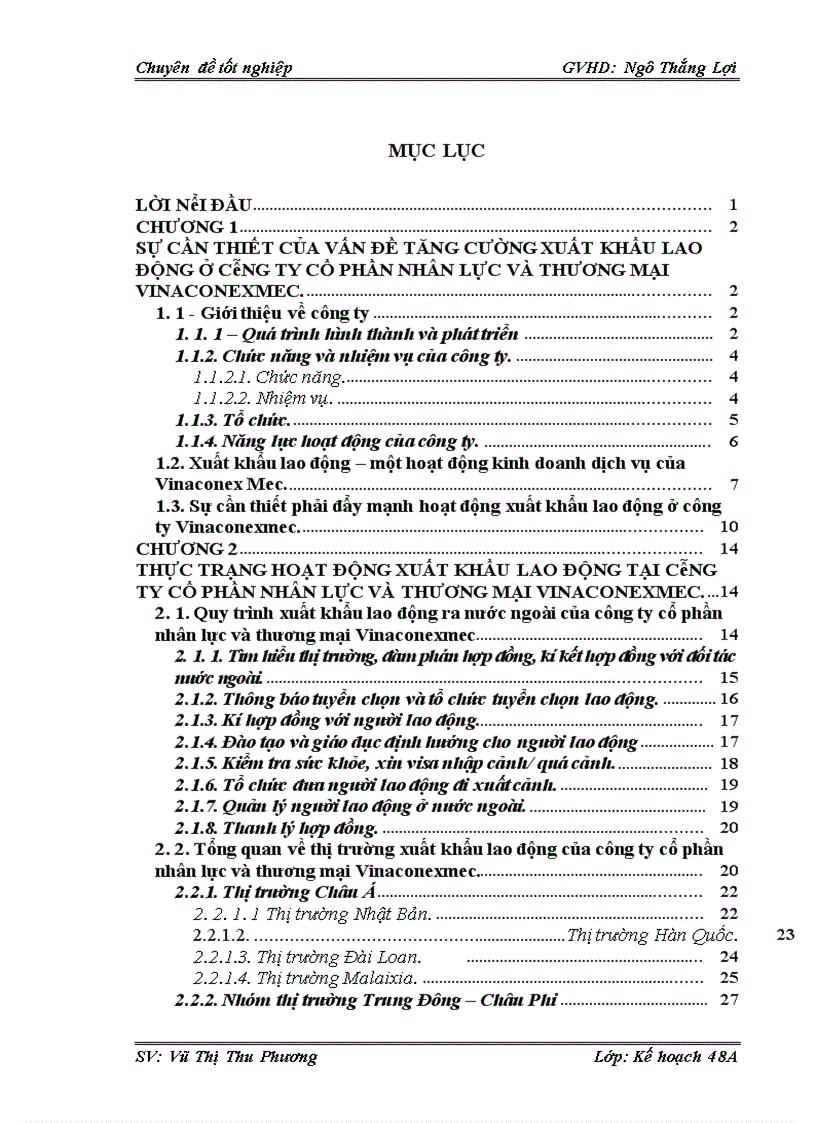 image for page Giải pháp tăng cường xuất khẩu lao động của công ty cổ phần nhân lực và thương mại Vinaconexmec