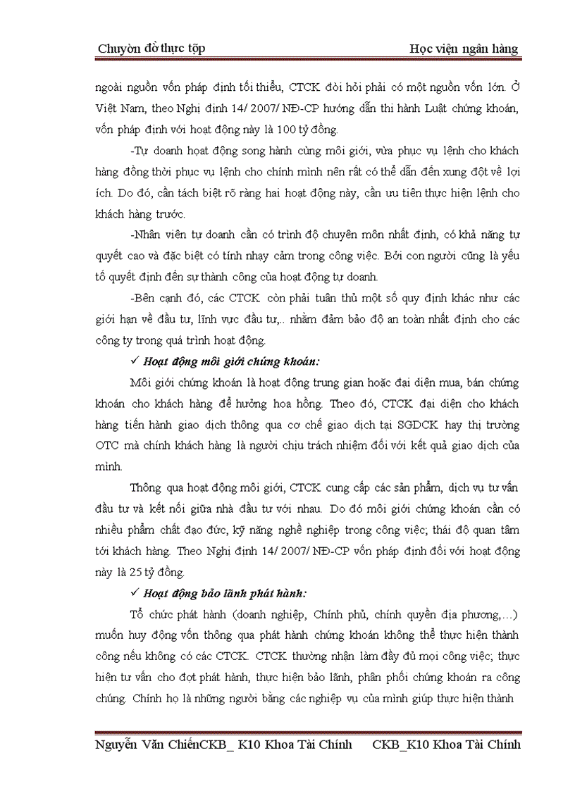 image for page Phát triển hoạt động môi giới tại công ty chứng khoán Bảo Việt