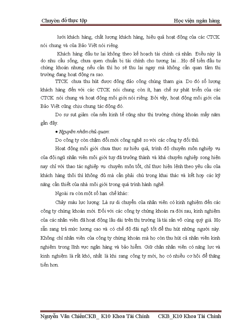 image for page Phát triển hoạt động môi giới tại công ty chứng khoán Bảo Việt