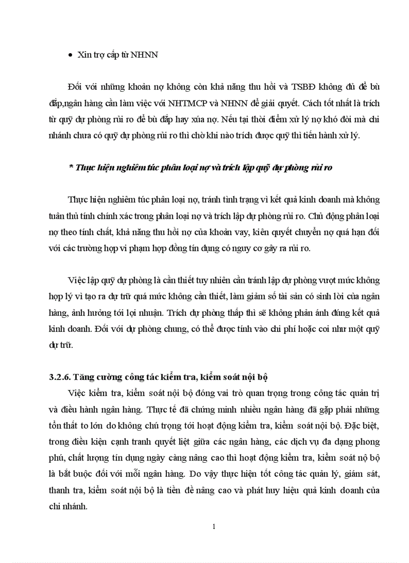 image for page Giải pháp phòng ngừa và hạn chế rủi ro tín dụng tại Ngân hàng VPBANK Lý Nam Đế 1