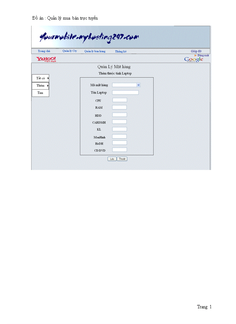 image for page Quản lý mua bán trực tuyến 1