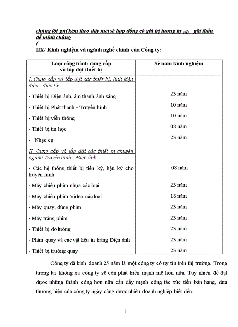 image for page Thực trạng của hoạt đông xúc tiến của công ty Xuất Nhập Khẩu Thiết Bị Tryền Hình 1
