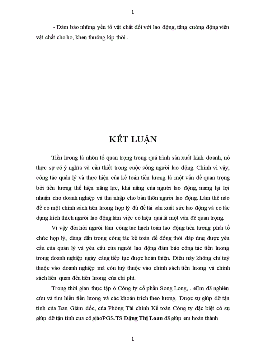 image for page Hoàn thiện kế toán tiền lương và các khoản trích theo lương tại Công ty cổ phần Song Long