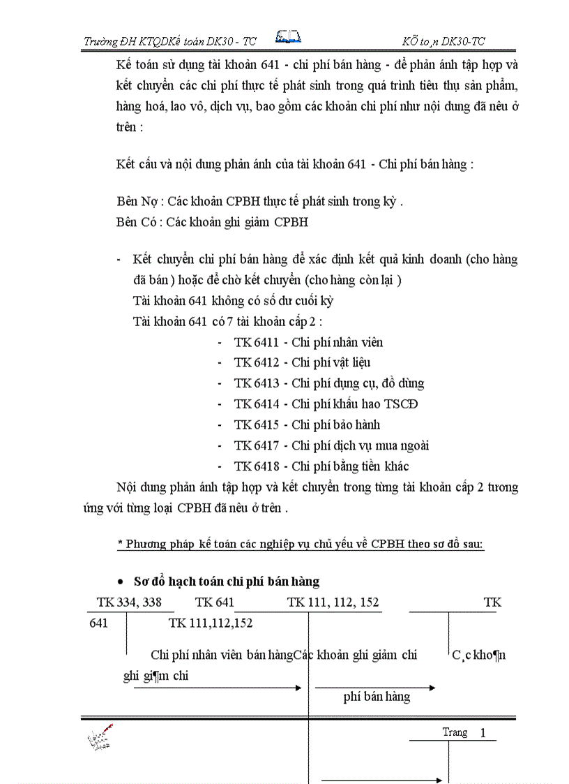 image for page Tổ chức công tác kế toán bán hàng và xác định kết quả tại Công Ty Rượu Đồng xuân 1