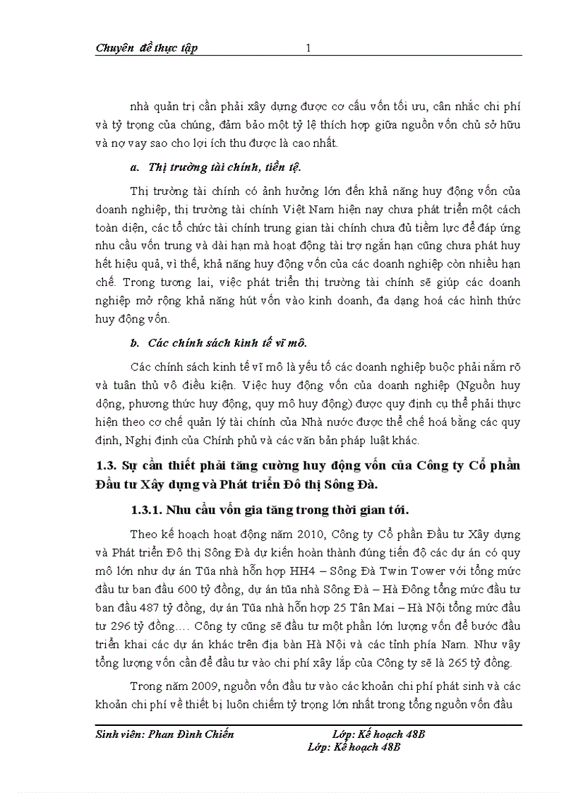 image for page Giải pháp tăng cường huy động vốn công ty cổ phần đầu tư xây dựng và phát triển đô thị Sông Đà 1