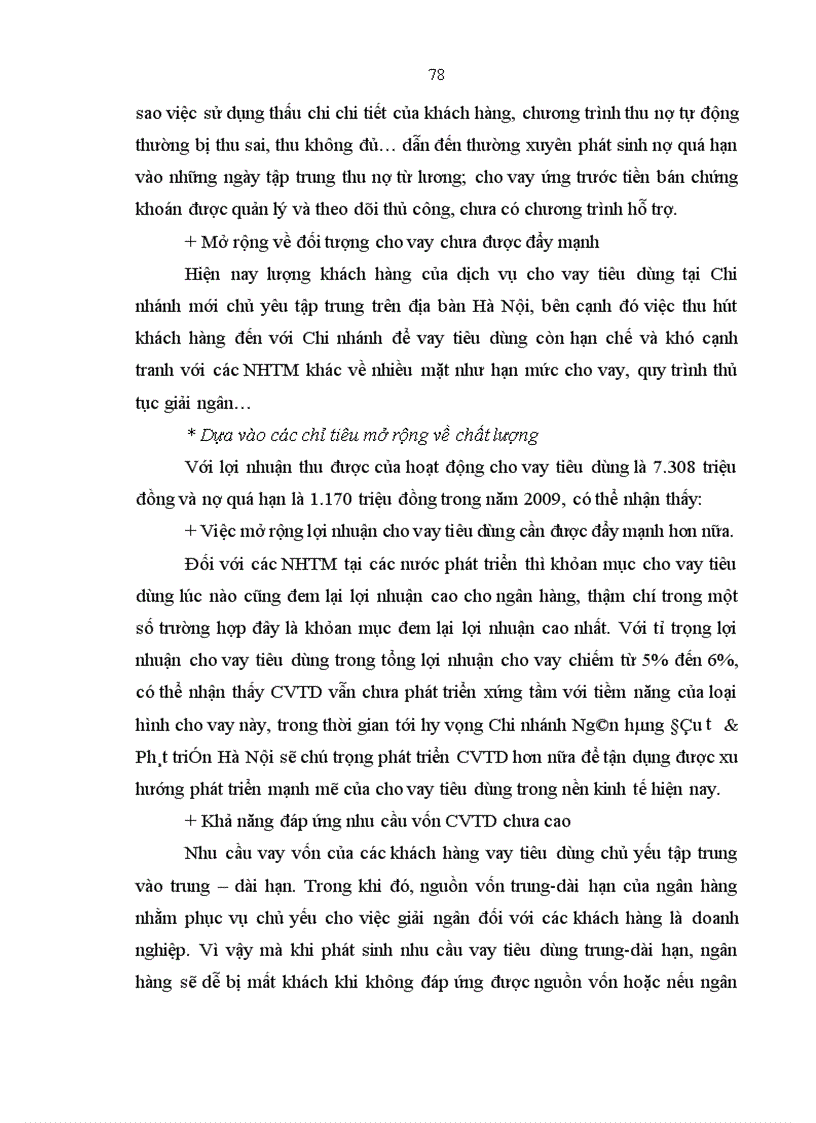 image for page Phát triển hoạt động cho vay tiêu dùng tại Chi nhánh Ngân hàng Đầu tư và Phát triển Hà Nội